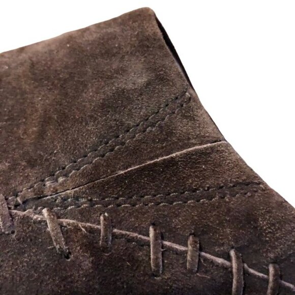 Merrell Wild Senna Brown Suede Slip-On Shoes Womens 8.5 Moccasin Style - Picture 11 of 12